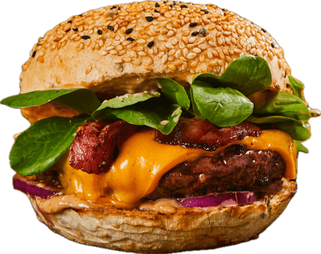 Un menu burger de Starling Burgers